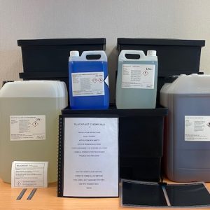 Nickel free 20 litre tanks and chemicals to fill (Dewatering oil 833)